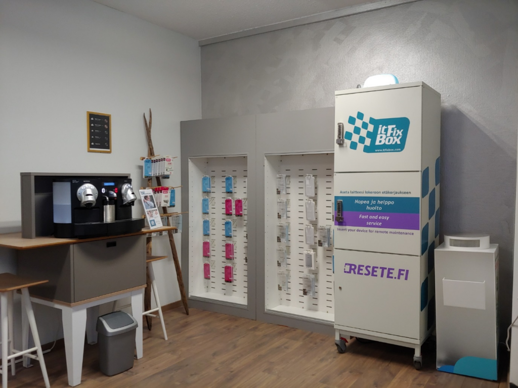 Reseten itFIxBox Tampereella